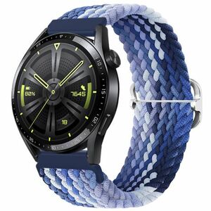 BStrap Elastic Nylon szíj Huawei Watch GT3 42mm, blueberry (SSG024C0908) kép