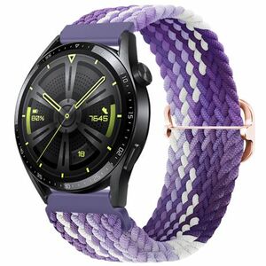 BStrap Elastic Nylon szíj Samsung Galaxy Watch 3 41mm, grape (SSG024C1201) kép