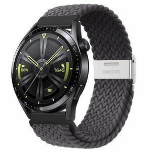 BStrap Elastic Nylon 2 szíj Huawei Watch GT/GT2 46mm, space ash (SSG027C0303) kép