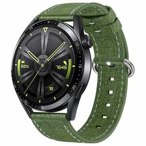 BStrap Denim szíj Huawei Watch GT2 42mm, olive green (SSG030C0807) kép