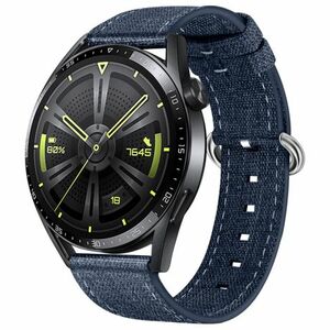 BStrap Denim szíj Huawei Watch 3 / 3 Pro, royal blue (SSG031C0310) kép