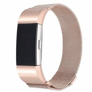 BStrap Milanese (Large) szíj Fitbit Charge 2, rose gold (SFI001C03) kép