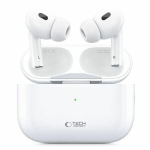 Tech-Protect Ultraboost Pro TWS bluetooth fülhallgató, fehér kép