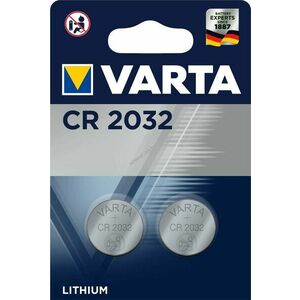 VARTA lithium gombelem, CR2032, helyettesíti DL2032 IEC CR2032 2db/csom. kép