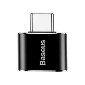 Baseus USB-USB Type-C 2.4A adapter (fekete) kép