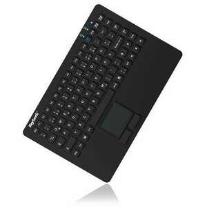 KeySonic KSK-5230 IN (US) 87 gomb, touchpad, USB, amerikai fekete... kép