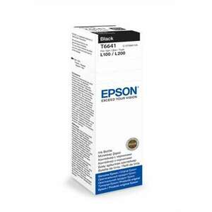 Epson T6641 Black tintapatron eredeti C13T66414A kép