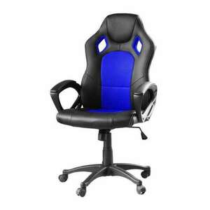 Gamer gurulós szék basic - Kék kép