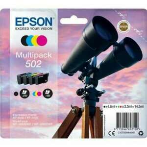 Epson T02V6 Tintapatron Multipack 14, 5ml No.502, C13T02V64010 kép