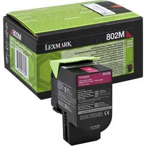 Lexmark CX310/410 toner magenta ORIGINAL 2K kép