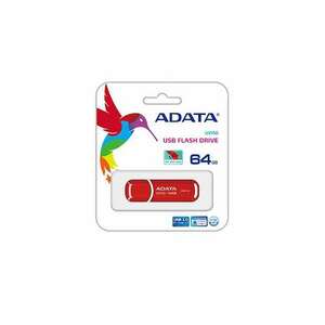 Adata AUV150-64G-RRD pendrive 64GB, USB 3.1, Piros kép