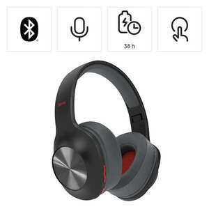 Hama SPIRIT CALYPSO Bluetooth fekete fejhallgató kép