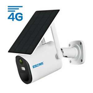 ESCAM QF490 - 4G SIM kártyás + napelemes IP kamera: 1080P HD, kül... kép