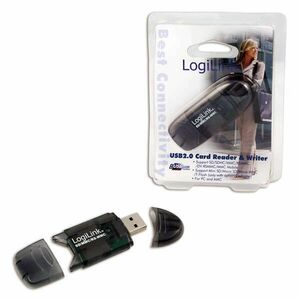 LogiLink SD/MMC kártyaolvasó, USB 2.0 külső stick kép