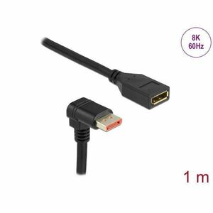 Delock 87087 1m DisplayPort 8K 60Hz anya egyenes - apa 90°-ban le... kép