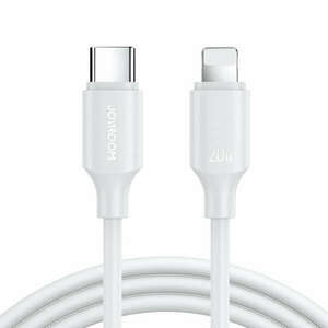 Joyroom USB-C kábel - Lightning 480Mb/s 20W 1m fehér (S-CL020A9) kép