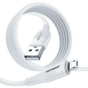 Joyroom USB kábel - micro USB töltés / adatátvitel 3A 1m fehér (S... kép