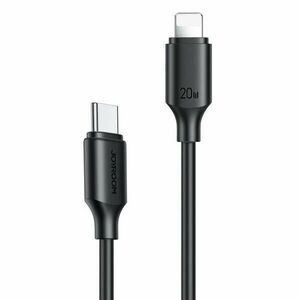 Joyroom kábel USB-C - Lightning 480Mb/s 20W 0, 25m fekete (S-CL020A9) kép