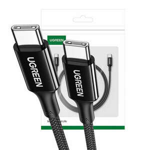 Kabel USB-C do USB-C Ugreen US316, 100W, 5A 0.5m (czarny) kép