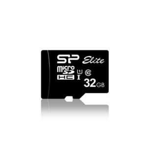 Silicon Power MicroSD kártya - 32GB microSDHC Elite UHS-1 + adapter kép