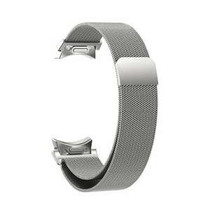Samsung Watch 6 mágneses fém óraszíj, 20mm, Ezüst kép