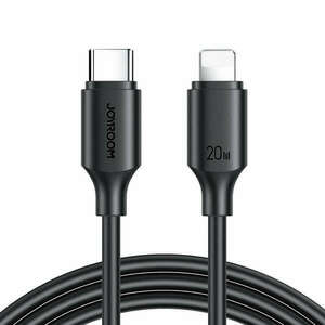 Joyroom USB-C kábel - Lightning 480Mb/s 20W 2m fekete (S-CL020A9) kép