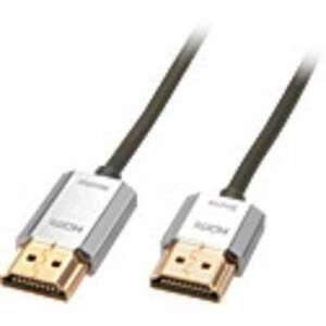 LINDY HDMI Csatlakozókábel [1x HDMI dugó - 1x HDMI dugó] 4.50 m Szürke kép