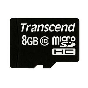 Transcend 8GB microSDHC10 Card Class10 kép