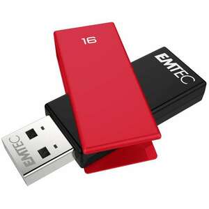 Emtec 16GB C350 Brick USB 2.0 Pendrive - Fekete/Piros kép