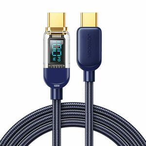 Joyroom USB C - USB C 100W kábel gyorstöltéshez és adatátvitelhez... kép