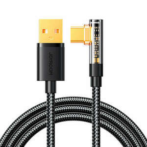 Joyroom USB C kábel oldalsó - USB gyorstöltéshez és adatátvitelhe... kép