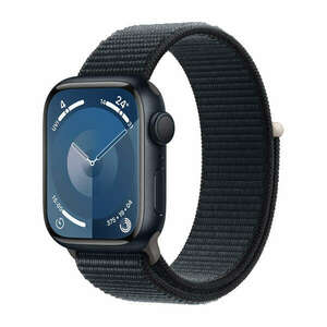 Apple Watch Series 9 41mm Sport Loop - Éjfekete-Éjfekete kép