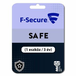 F-Secure Safe (1 eszköz / 3 év) kép