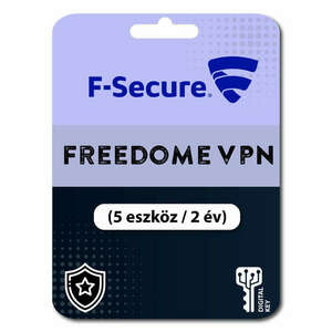 F-Secure Freedome VPN (EU) (5 eszköz / 2 év) kép