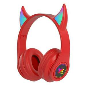 Goodbuy Devil Wireless Headset - Piros kép