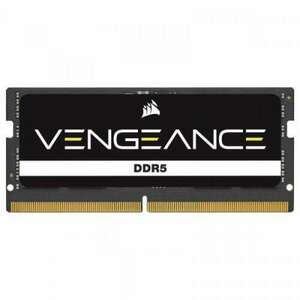 CORSAIR DDR5 4800MHz 16GB (1x16GB) SODIMM VENGEANCE RAM, fekete kép