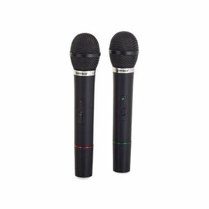 Karaoke készlet 2 mikrofonnal és állomással, Welora®, Tápfeszülts... kép