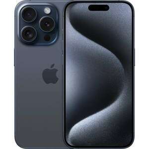 Apple iPhone 15 Pro 128GB mobiltelefon titánkék kép