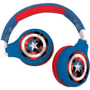 Lexibook HPBT010AV Avengers Wireless Headset - Kék/Piros kép