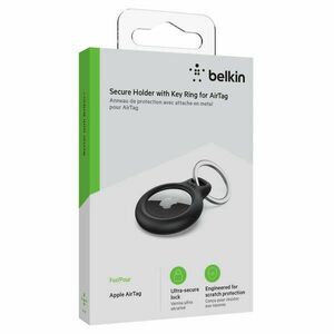 Belkin Secure Holder w Keyring - Airtag - Black kép