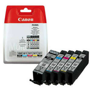 Canon PGI-580 + CLI-581 Tintapatron Multipack 1x11, 2 ml + 4x5, 6 ml kép