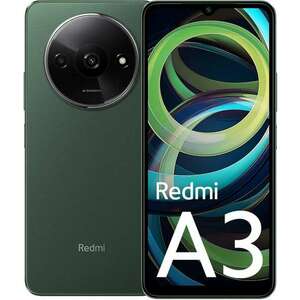 Xiaomi Redmi A3 4G 128GB 4GB RAM Dual SIM Mobiltelefon, Forest Green kép