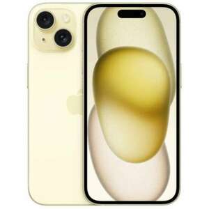 Apple iPhone 15 5G MTP23SX/A 6GB 128GB Dual SIM Sárga Okostelefon kép