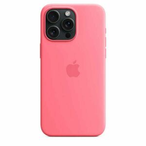 Apple iPhone 15 Pro Max Silicone Case with MagSafe - Pink kép