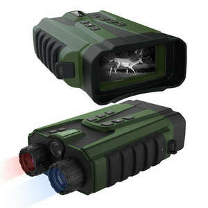 Professzionális digitális távcső éjjellátó vadászattal, LCD képer... kép
