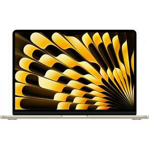 MacBook Air: Apple M3 chip with 8-core CPU and 10-core GPU, 16GB, 512GB SSD - Starlight (MXCU3D/A) kép