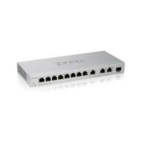 ZyXEL XGS1250-12 8xGbE LAN 3xMulti-Gig 1/2.5/5/10G LAN 1x 10G SFP... kép
