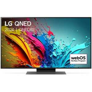 LG 55QNED87T3B 4K UHD WebOS Smart QNED Televízió, HDR, 139 cm kép
