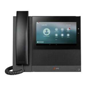 HP Poly CCX 600 Business VoIP Telefon - Fekete (82Z85AA) kép