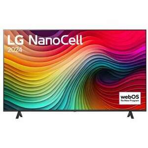 LG 65NANO82T3B 4K UHD WebOS Smart NanoCell Televízió, HDR, 164 cm kép